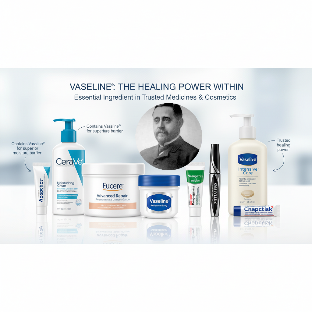 从曾经石油业的废物到现代医药化妆品业的宠儿：凡士林的进阶史